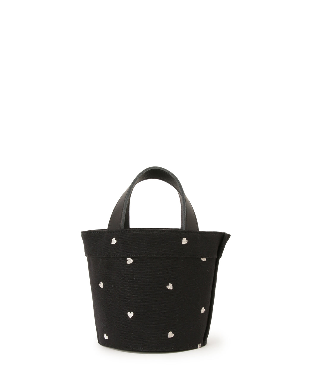 Canvas tote XS (heart embroidery)