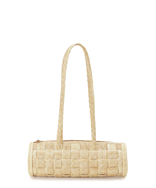 Puzzle-Straw basket bag