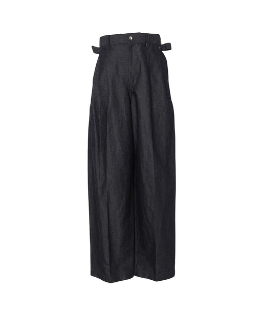 High rise Tapered leg denim