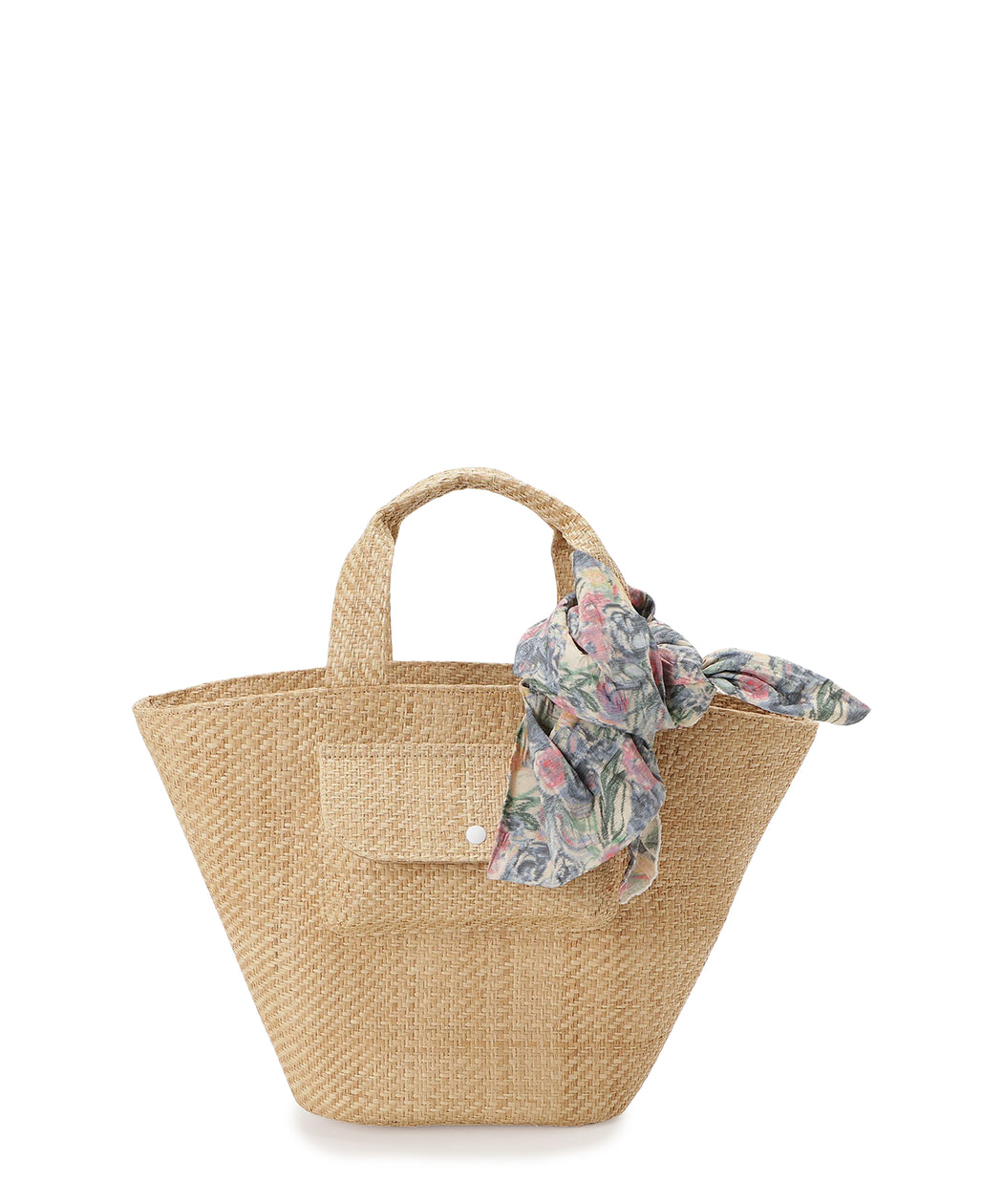Big pocket basket tote