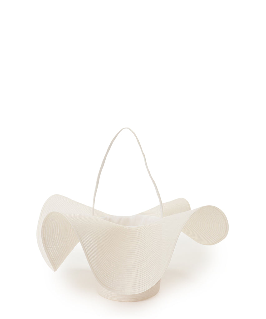 LUDLOW ラドロー フレアバスケット ホワイト LUDLOW ラドロー フレアバスケット ホワイト 24S-Bag 013