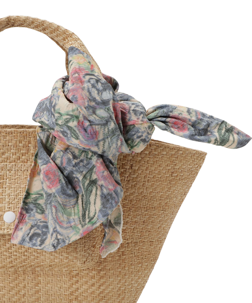 Big pocket basket tote