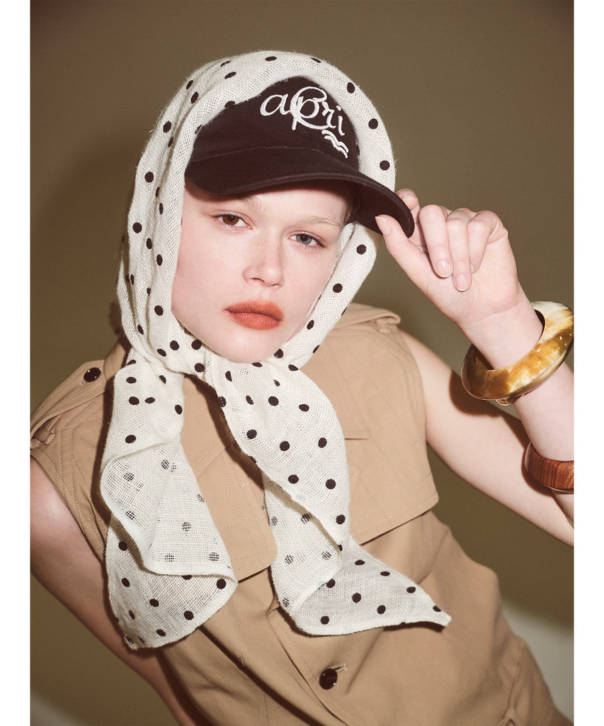 【YEGG】 Dot scarf top 3色 POLKA DOT SCARF TOP - Black / White | ZARA United States
