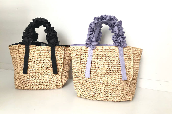 阪急うめだ本店、別注GRAPE HANDLE TOTE M (RAFFIA)受注会
