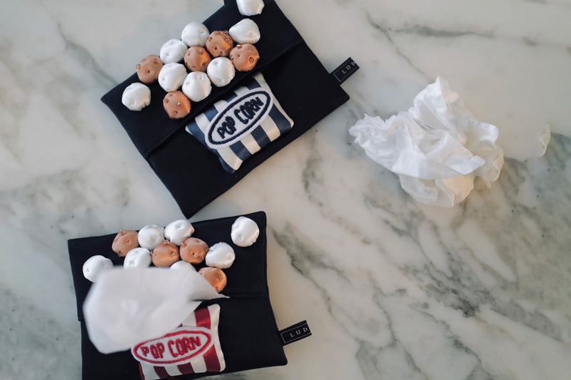 LUDLOW ポップコーン　ティッシュケース Pre order】Popcorn tissue case@ONLINE STORE— LUDLOW STORE