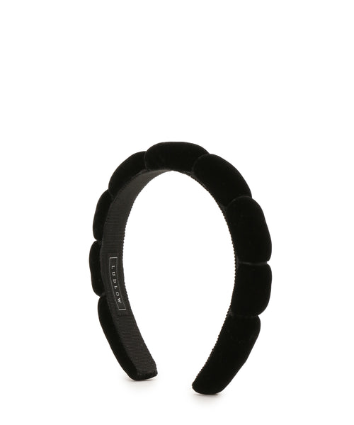 LUDLOW ベルベットカチューシャ グレー カチューシャ kati シルク 13mm グレー – OSEWAYAオンラインストア