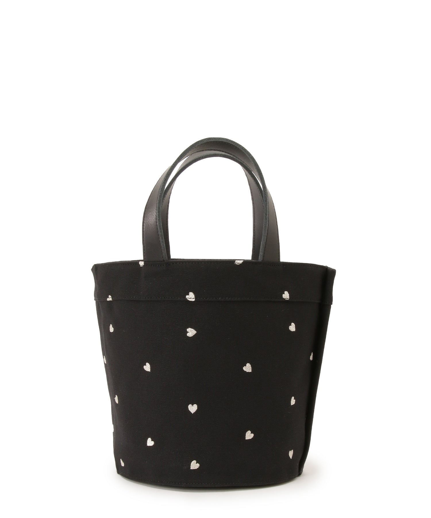 Black and best sale white canvas tote