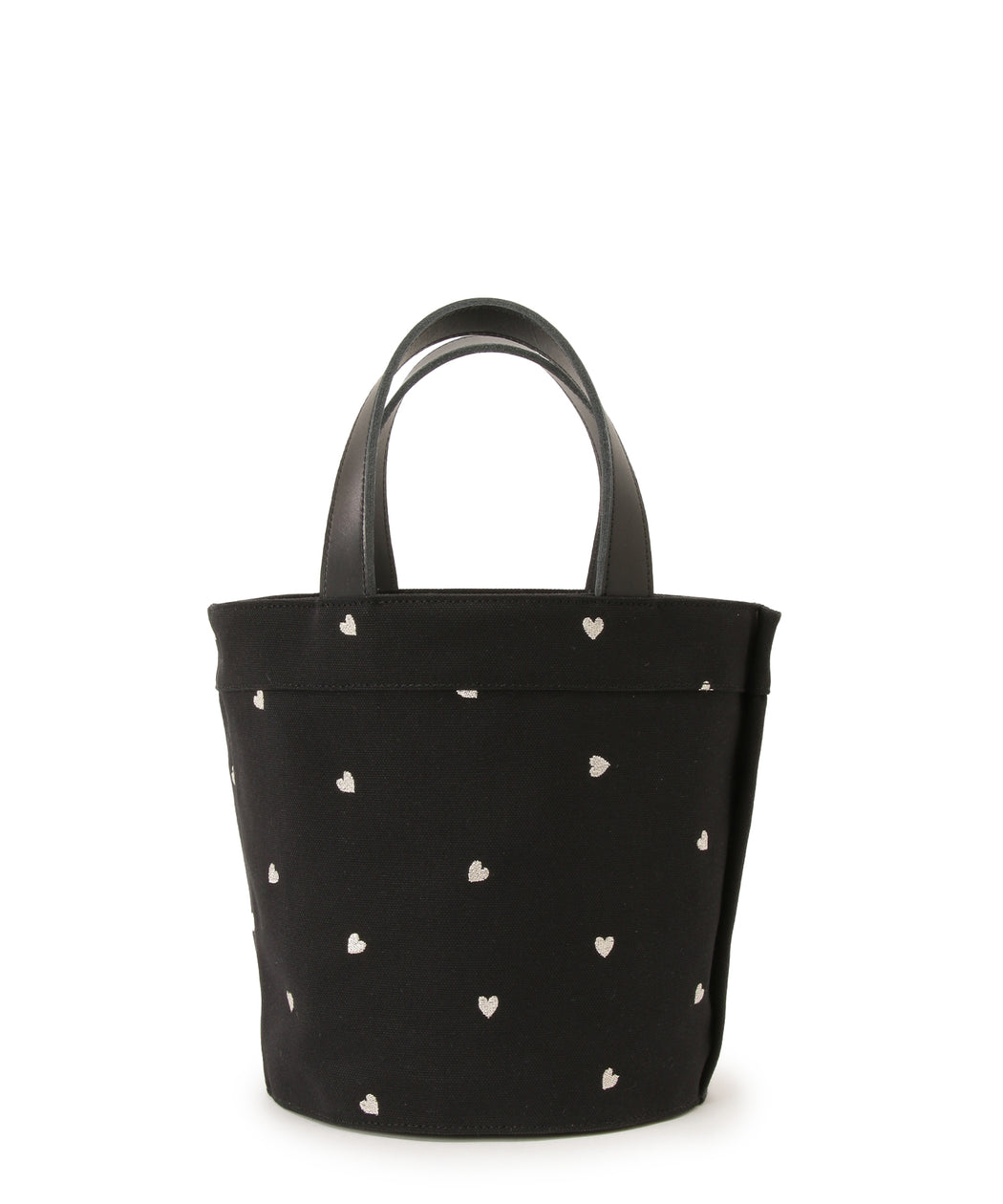 Canvas tote S (heart embroidery)
