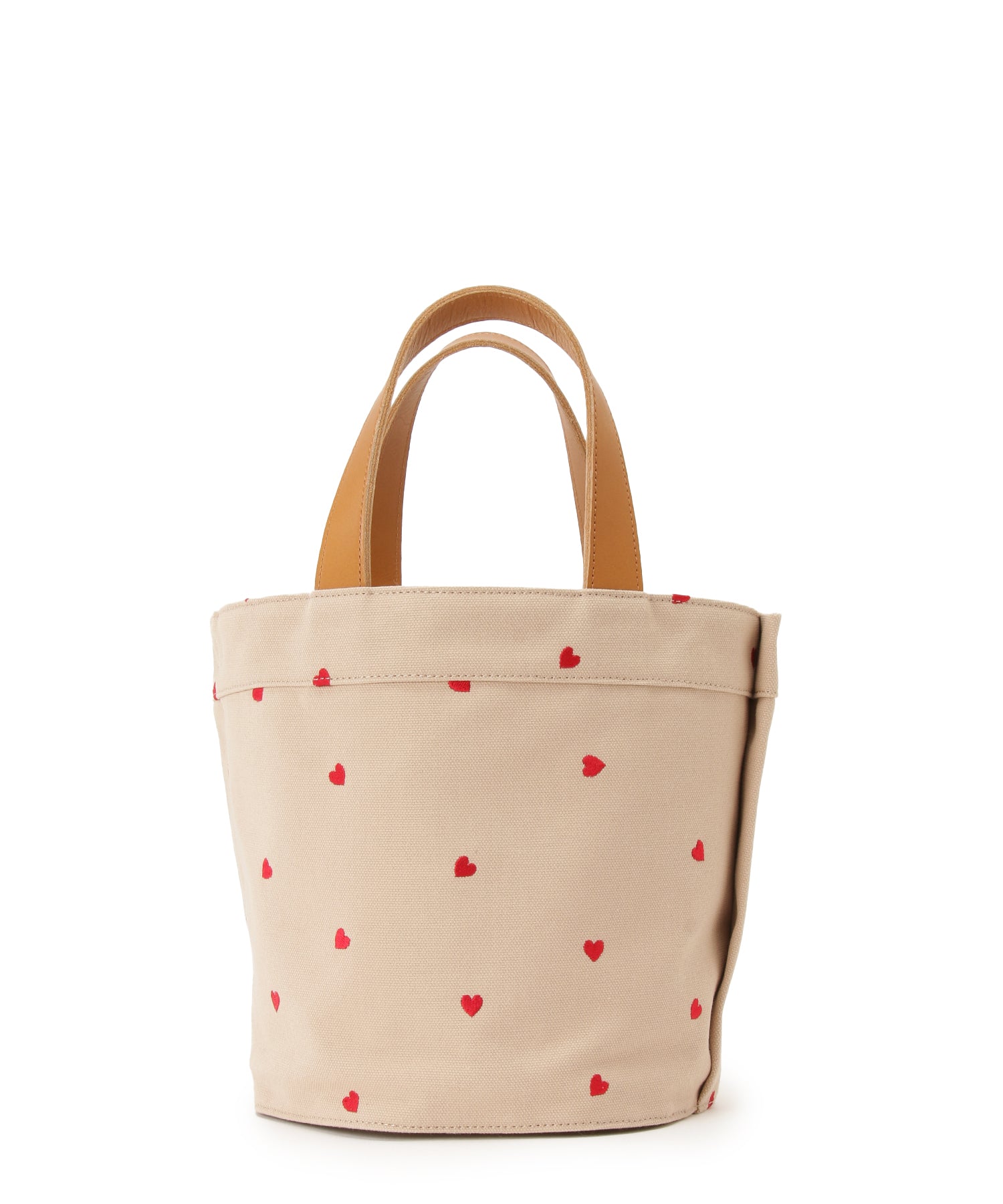 Canvas tote S (heart embroidery)— LUDLOW STORE