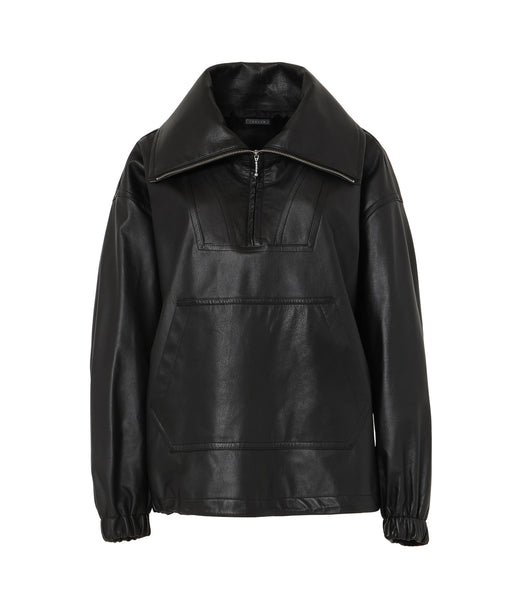 [予約] Leather Pullover [2月上旬発送予定]