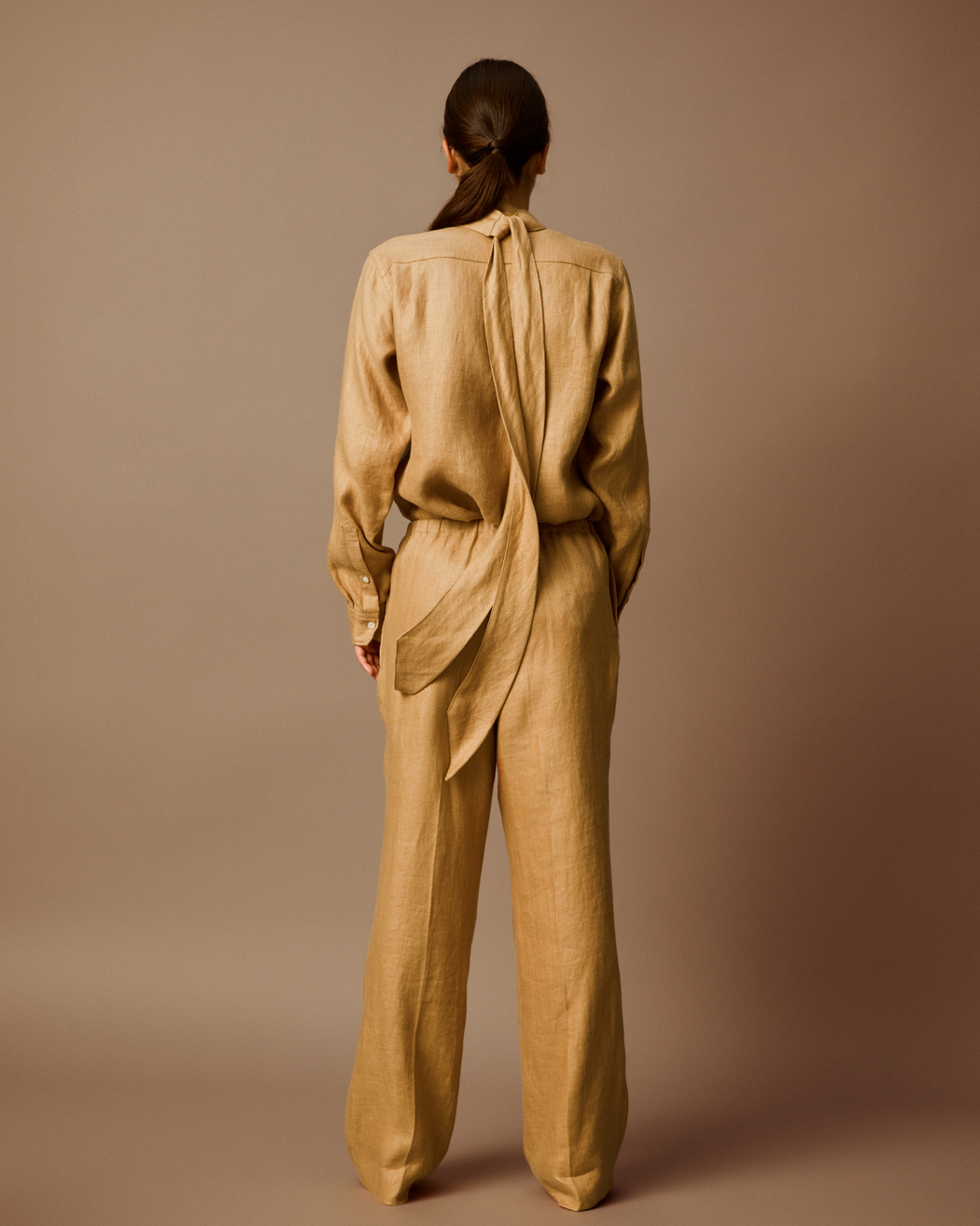 [予約]Biscotti Linen Blouse [2月以降発送予定]