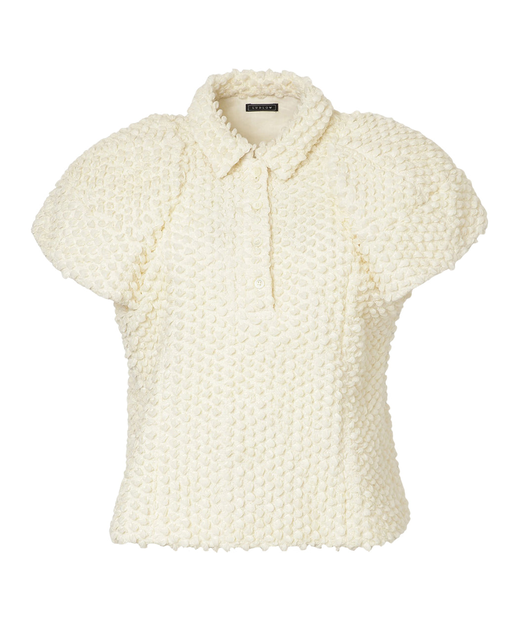 [予約]Bubble Polo Top[2月以降発送予定]