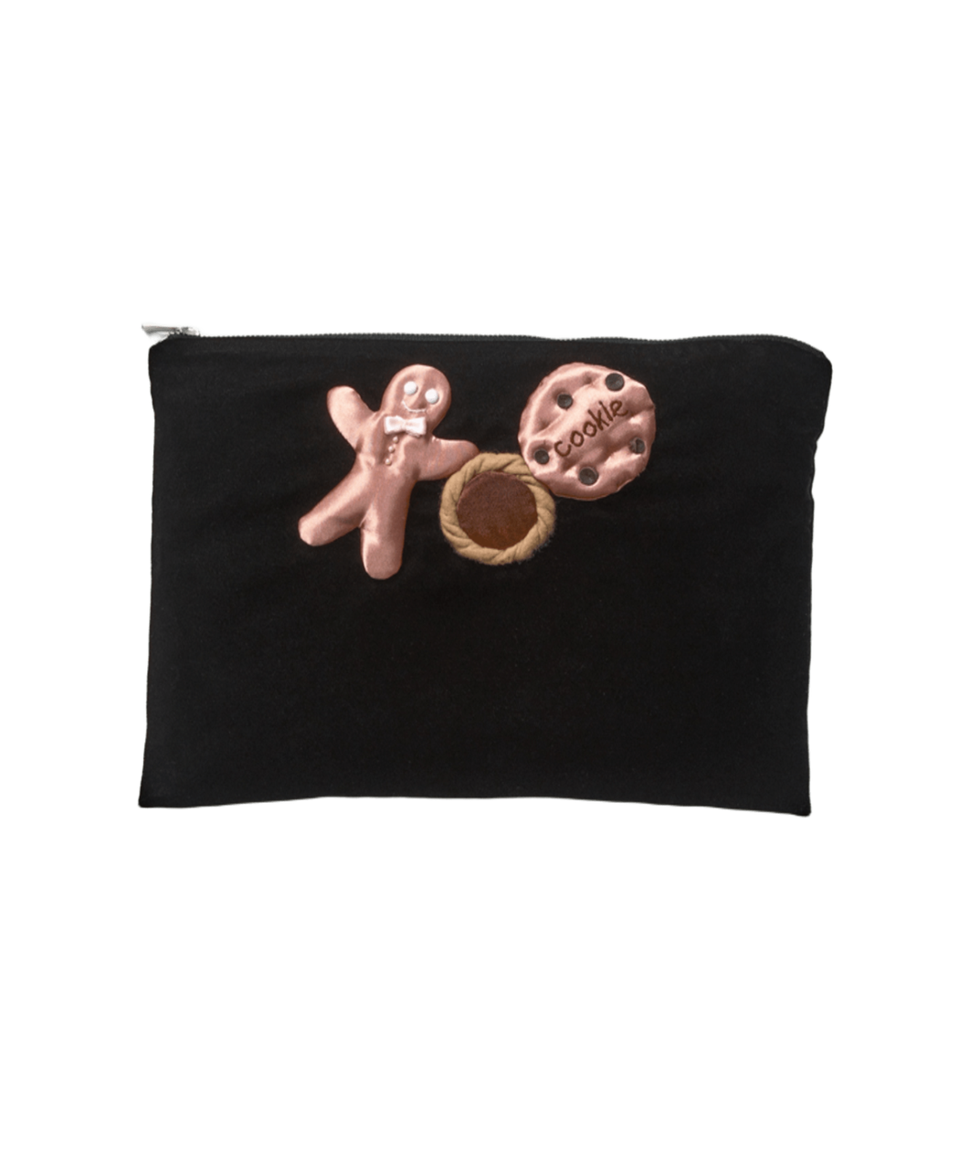 [予約] Big Flat Pouch -Ginger Bread Man[11月下旬以降発送予定]