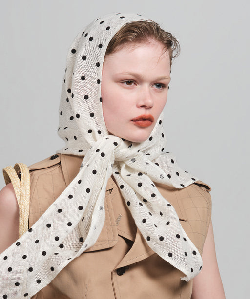 Scarf-polka-dot