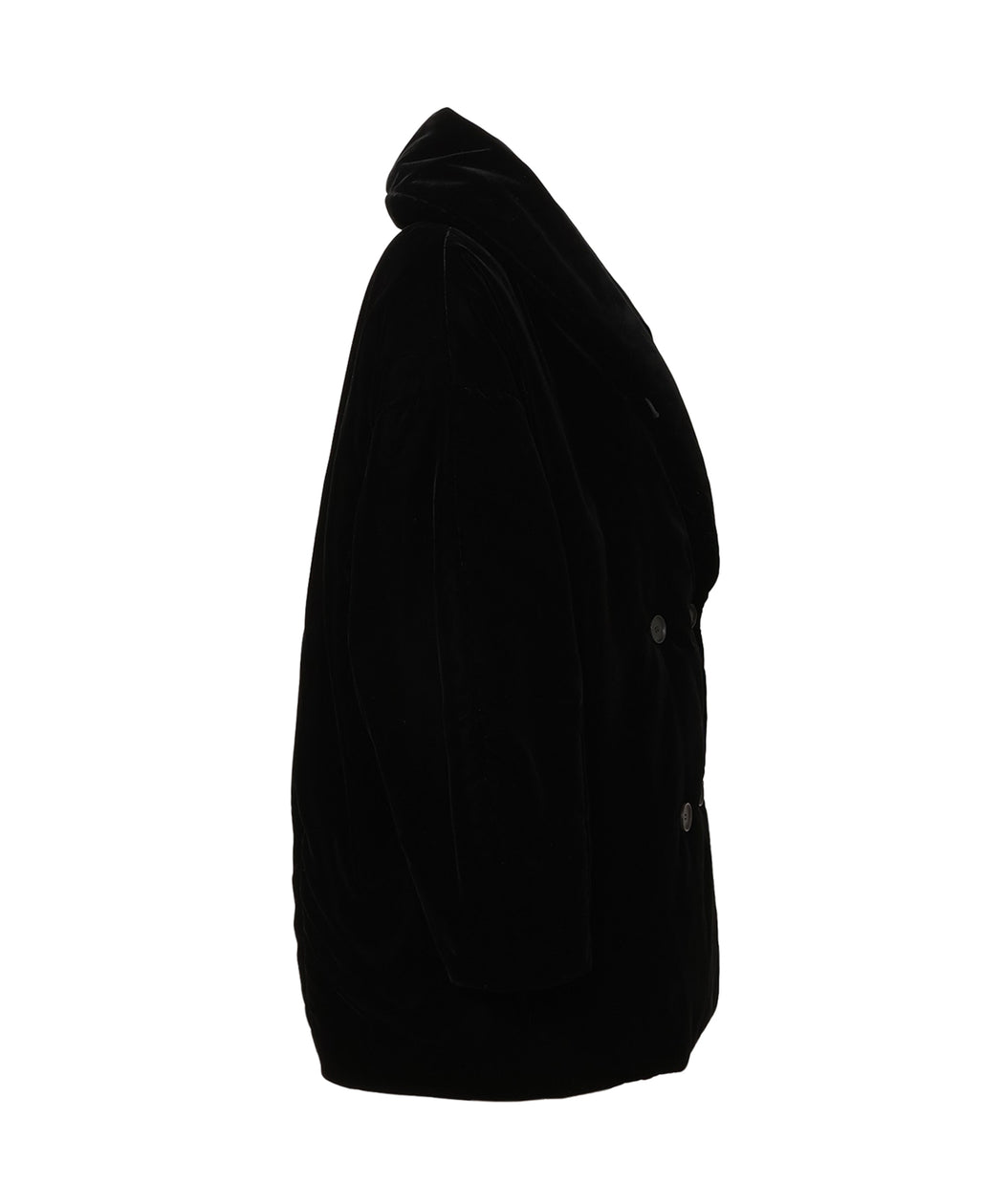 Velvet Cocoon Jacket