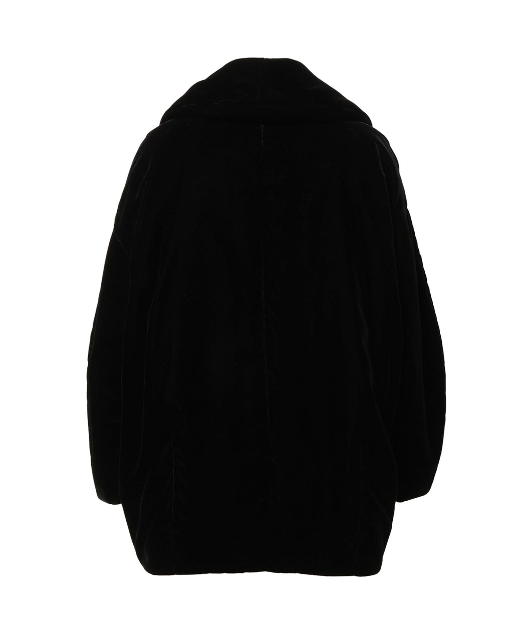 Velvet Cocoon Jacket