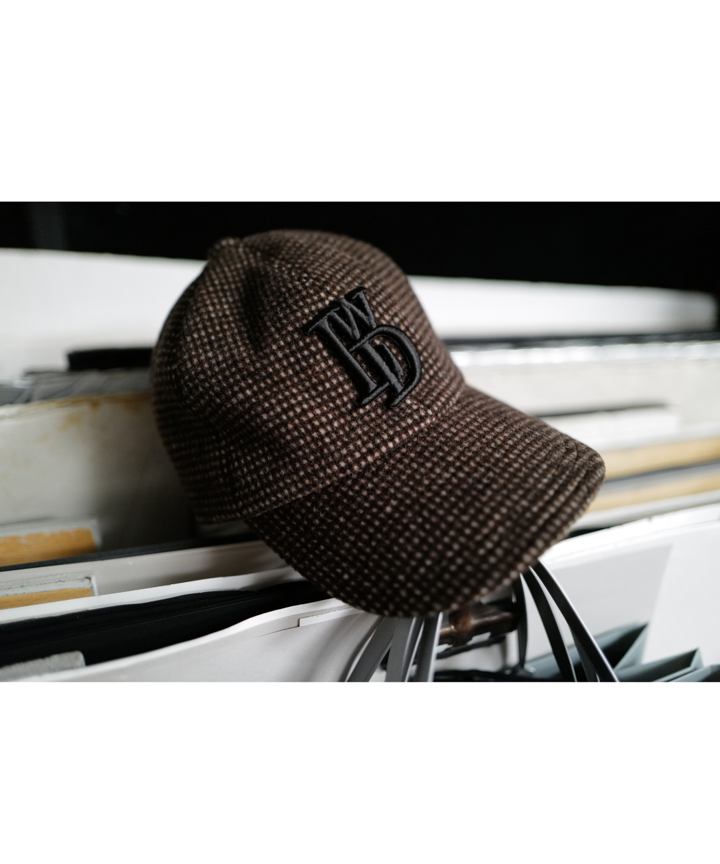 [予約] Wool Checkered Cap [11月中旬以降発送予定]