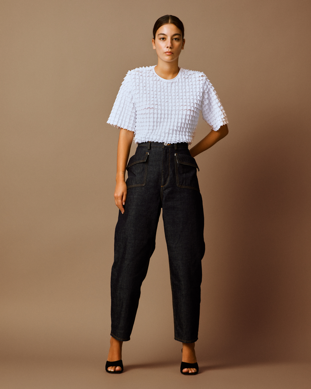 [予約]Scales Half Sleeve Top[4月以降発送予定]