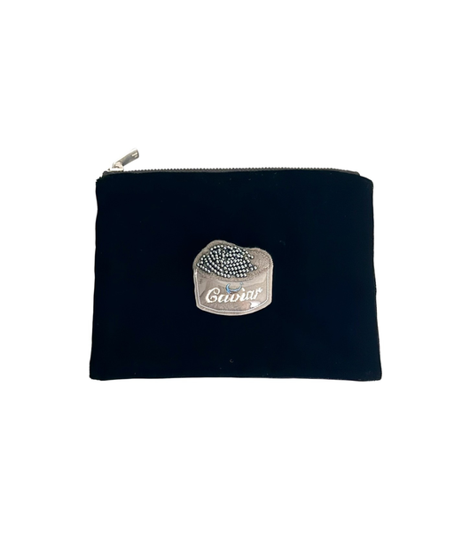 【予約】Flat pouch (Caviar)
