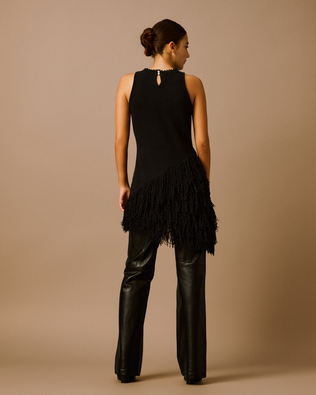 [予約]Fringe Knit Top[4月以降発送予定]