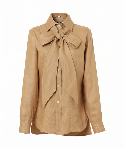 [予約]Biscotti Linen Blouse [2月以降発送予定]