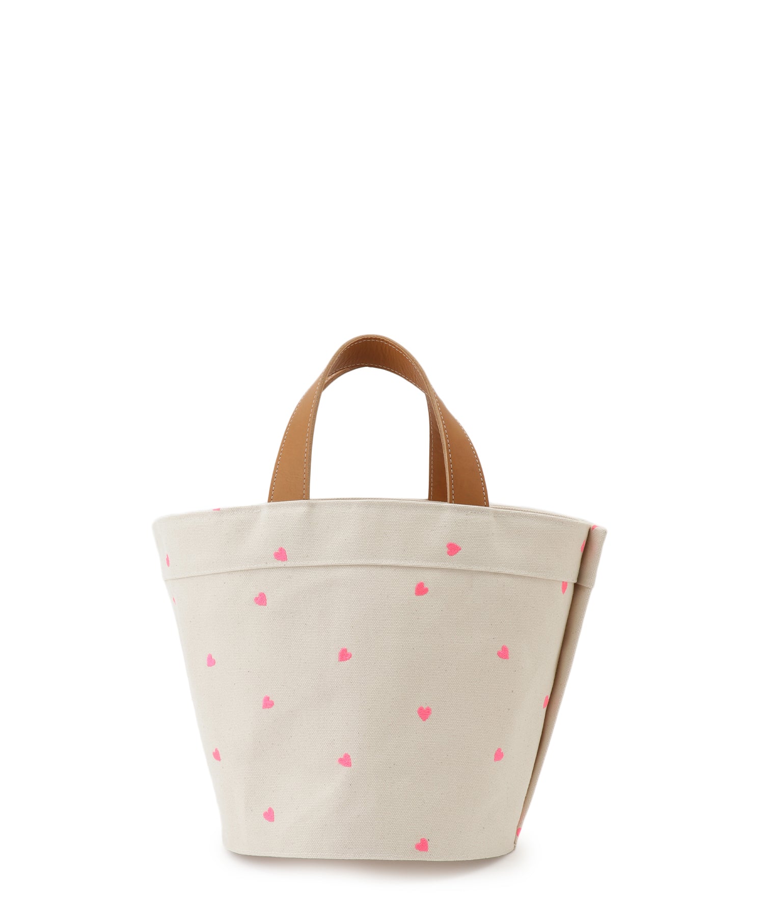WEB限定] Canvas tote S (heart embroidery)— LUDLOW STORE