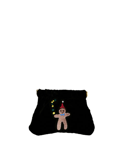 [予約] Flex frame pouch M (Gingerbread man) [12月上旬発送]
