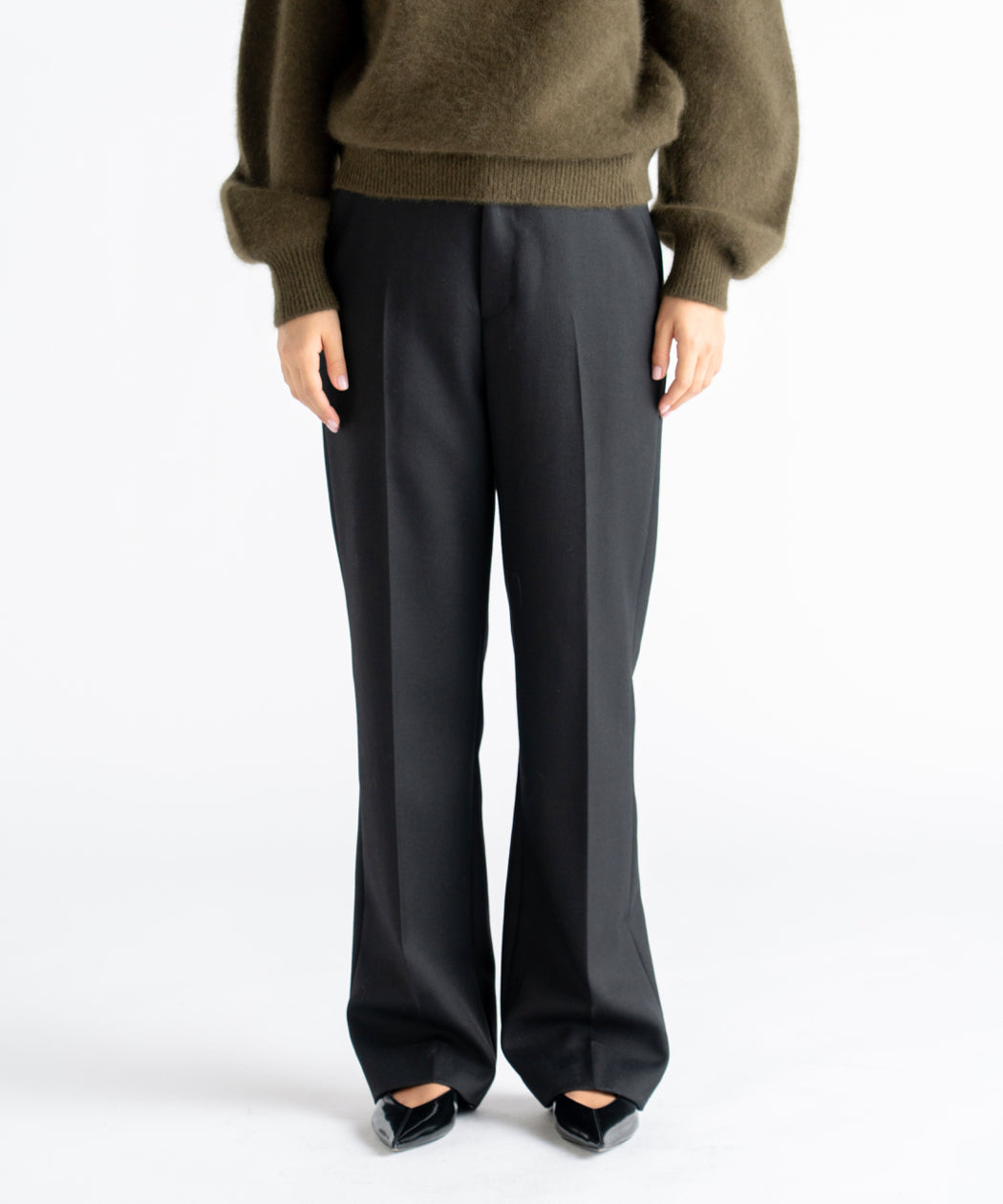 Wool Tailored Trousers