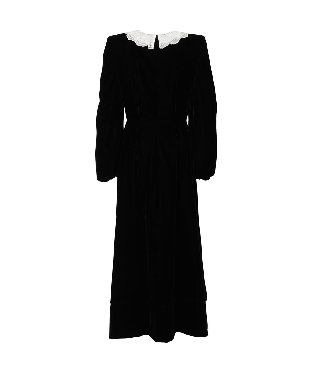 [予約] Velvet Dress with Lace Collar [12月上旬発送予定]