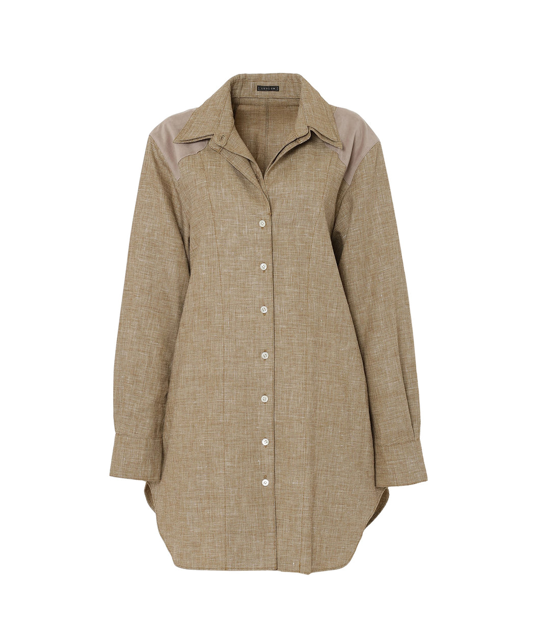 Oversized shirt in Linen