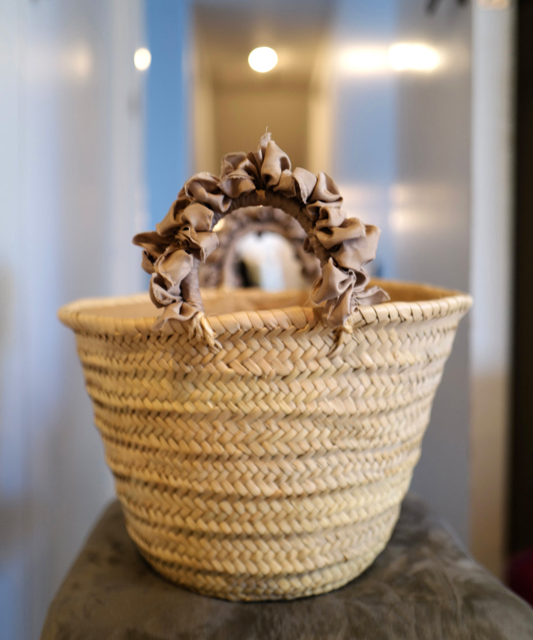 Grape handle basket L— LUDLOW STORE