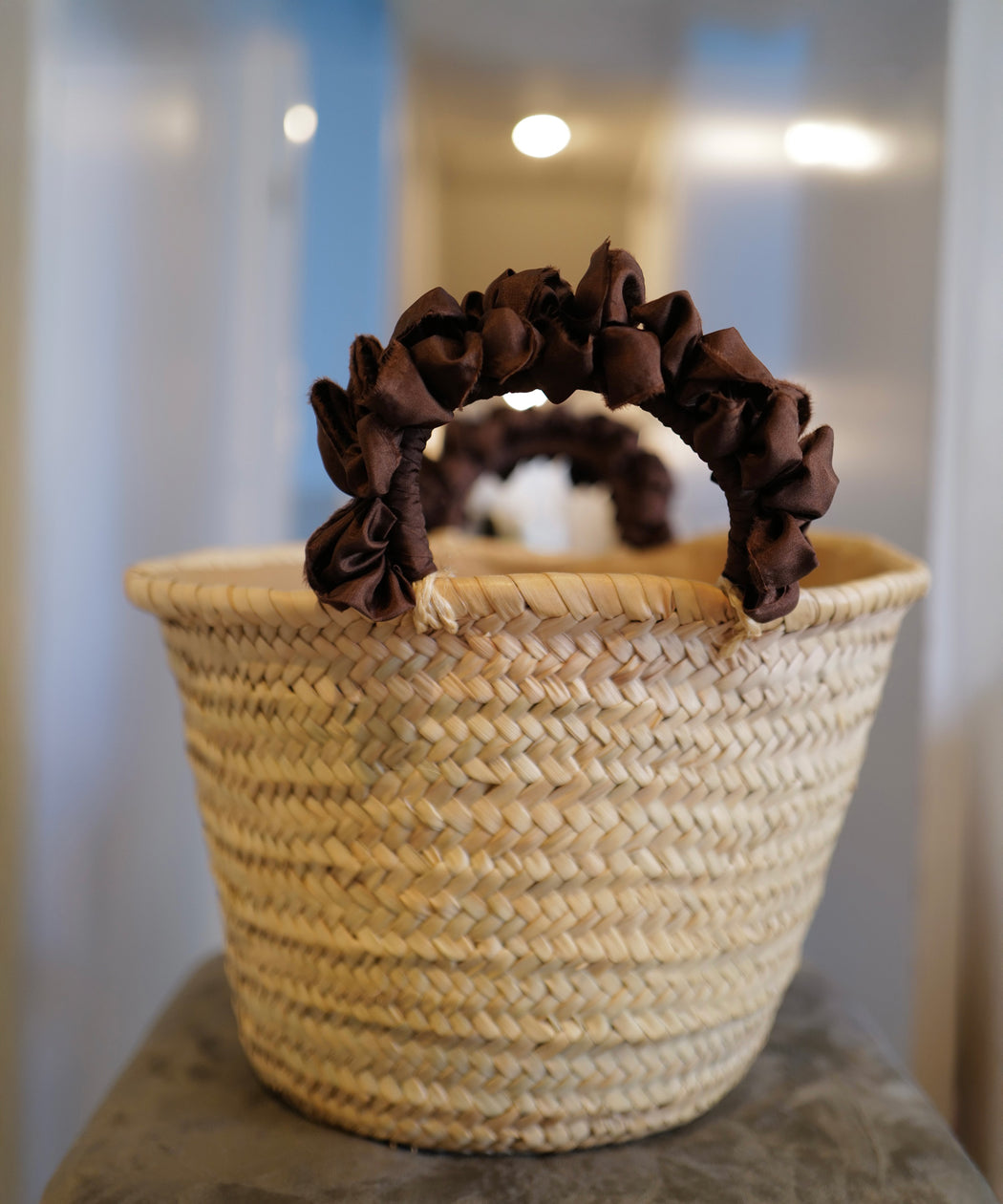 Grape handle basket L