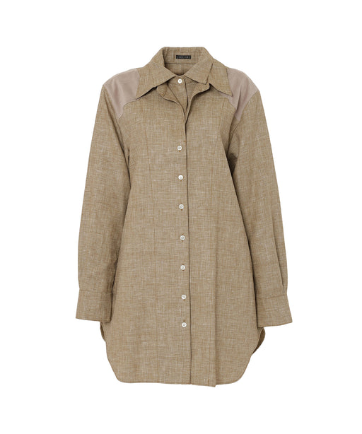 Oversized shirt in Linen