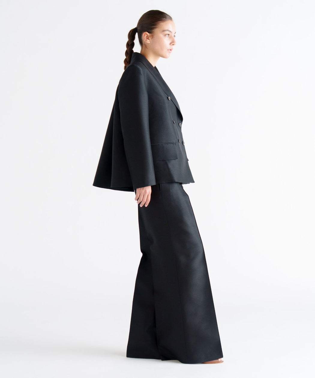 Wool Silk Pants