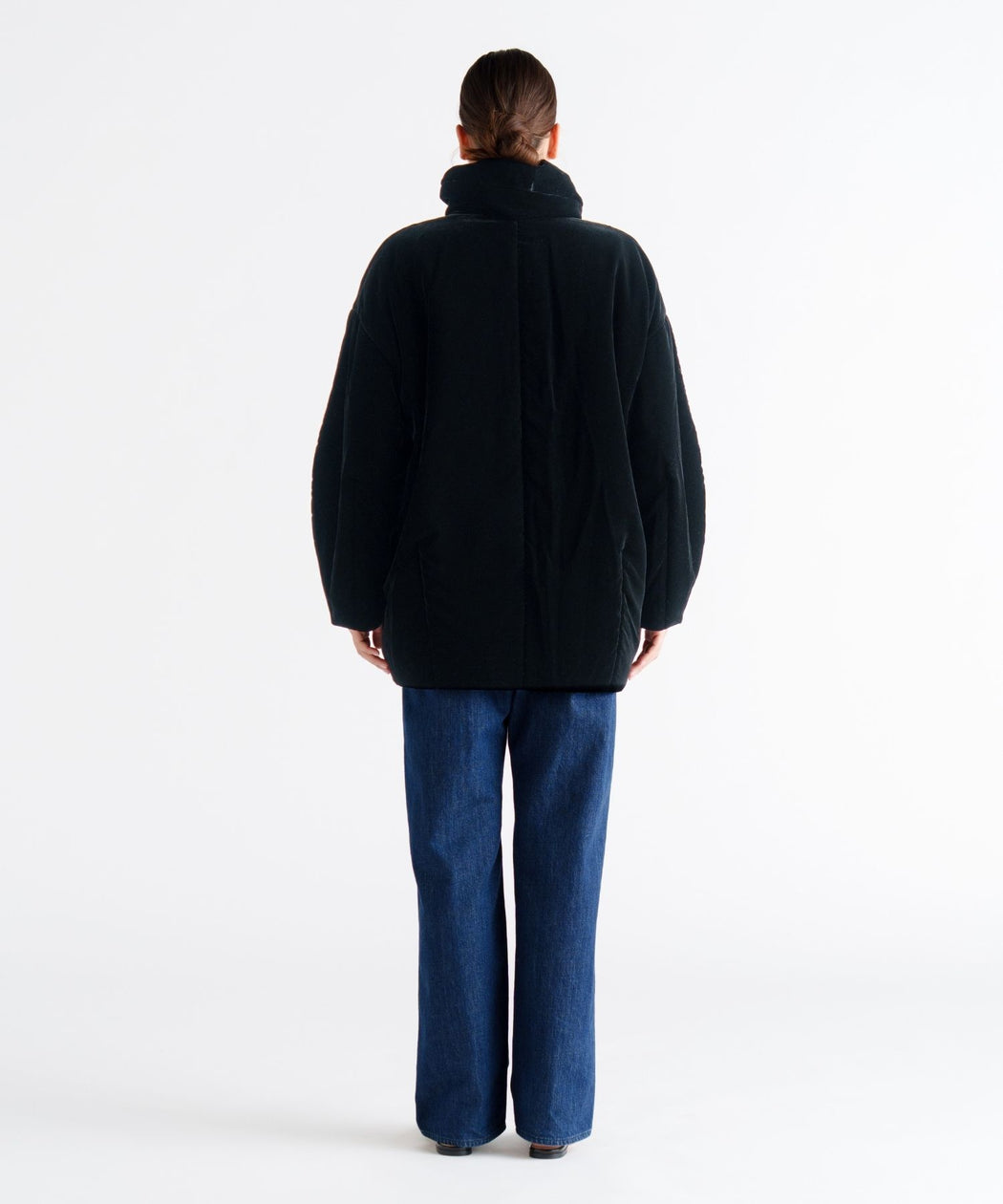 Velvet Cocoon Jacket