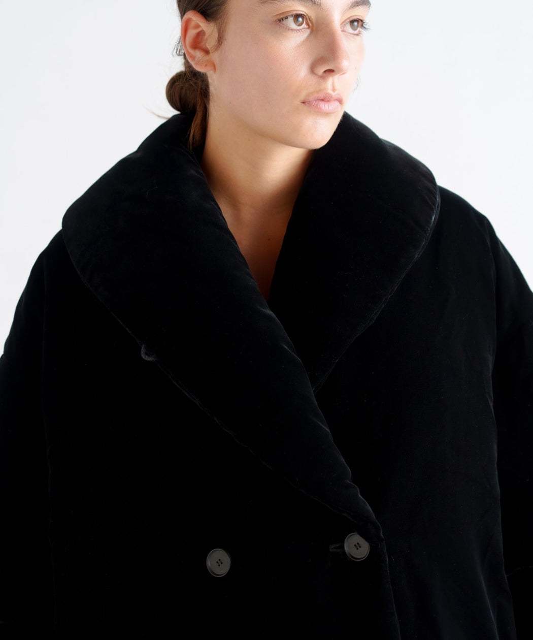 Velvet Cocoon Jacket