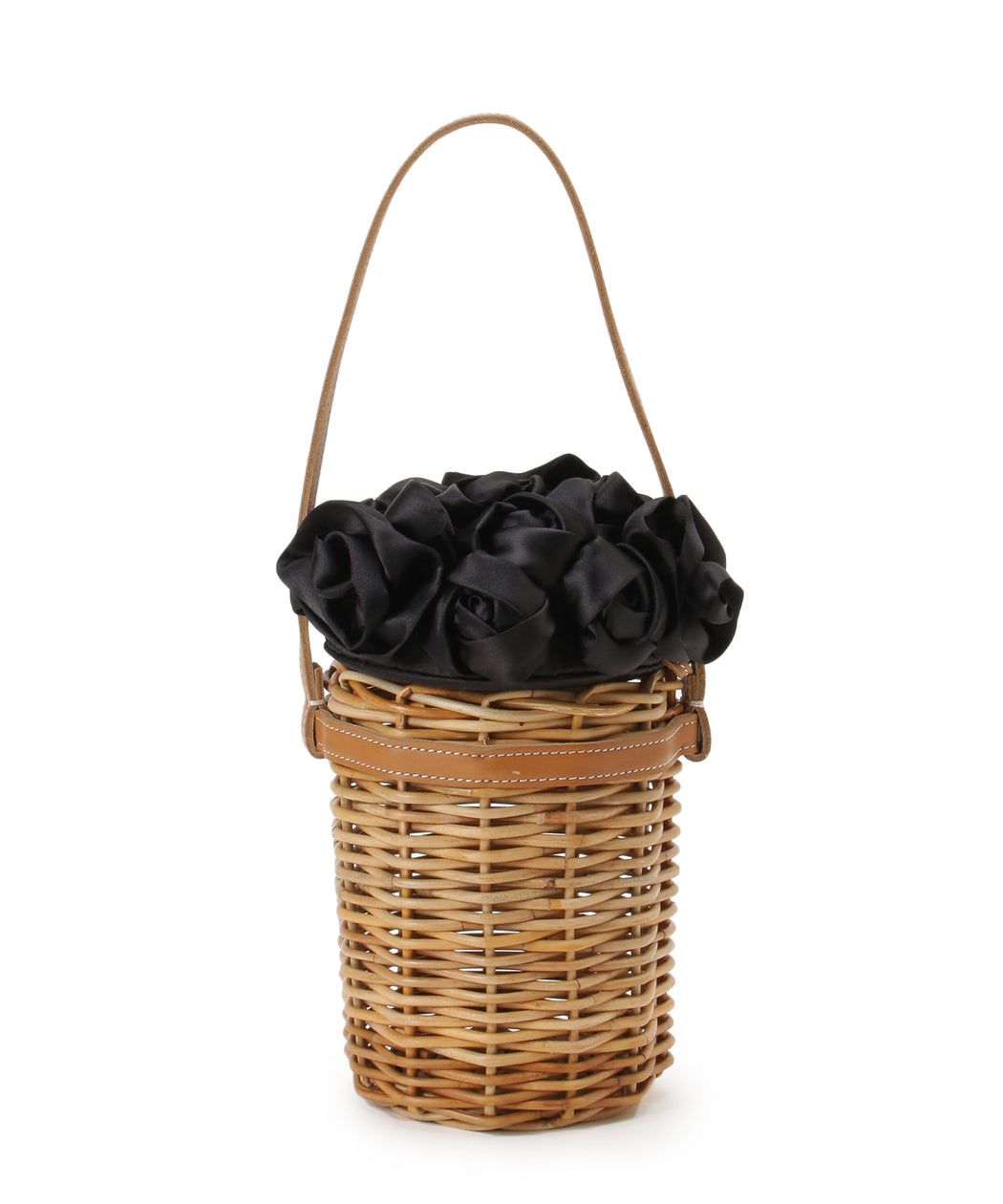 Rose bouquet basket