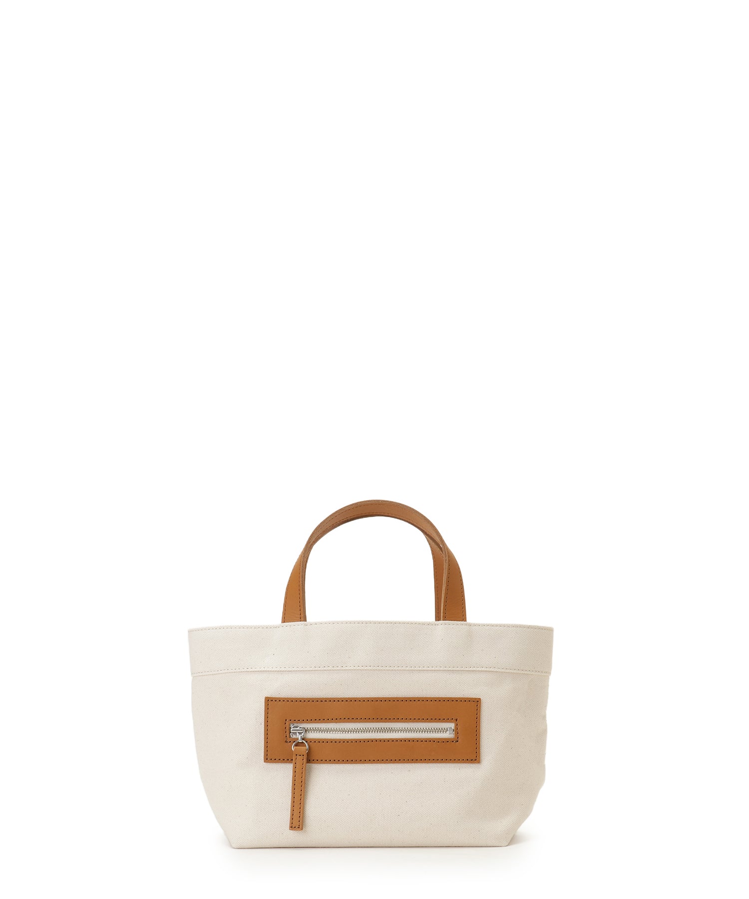 OEKAKI] Wide Canvas tote S (Camel)— LUDLOW STORE