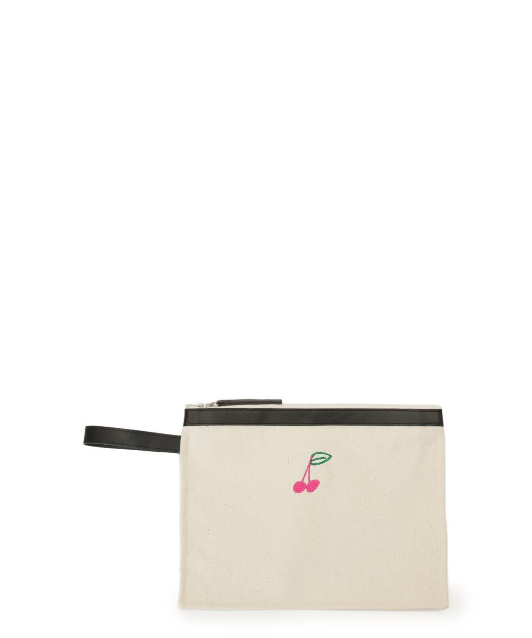 [OEKAKI] Canvas pouch (Black)