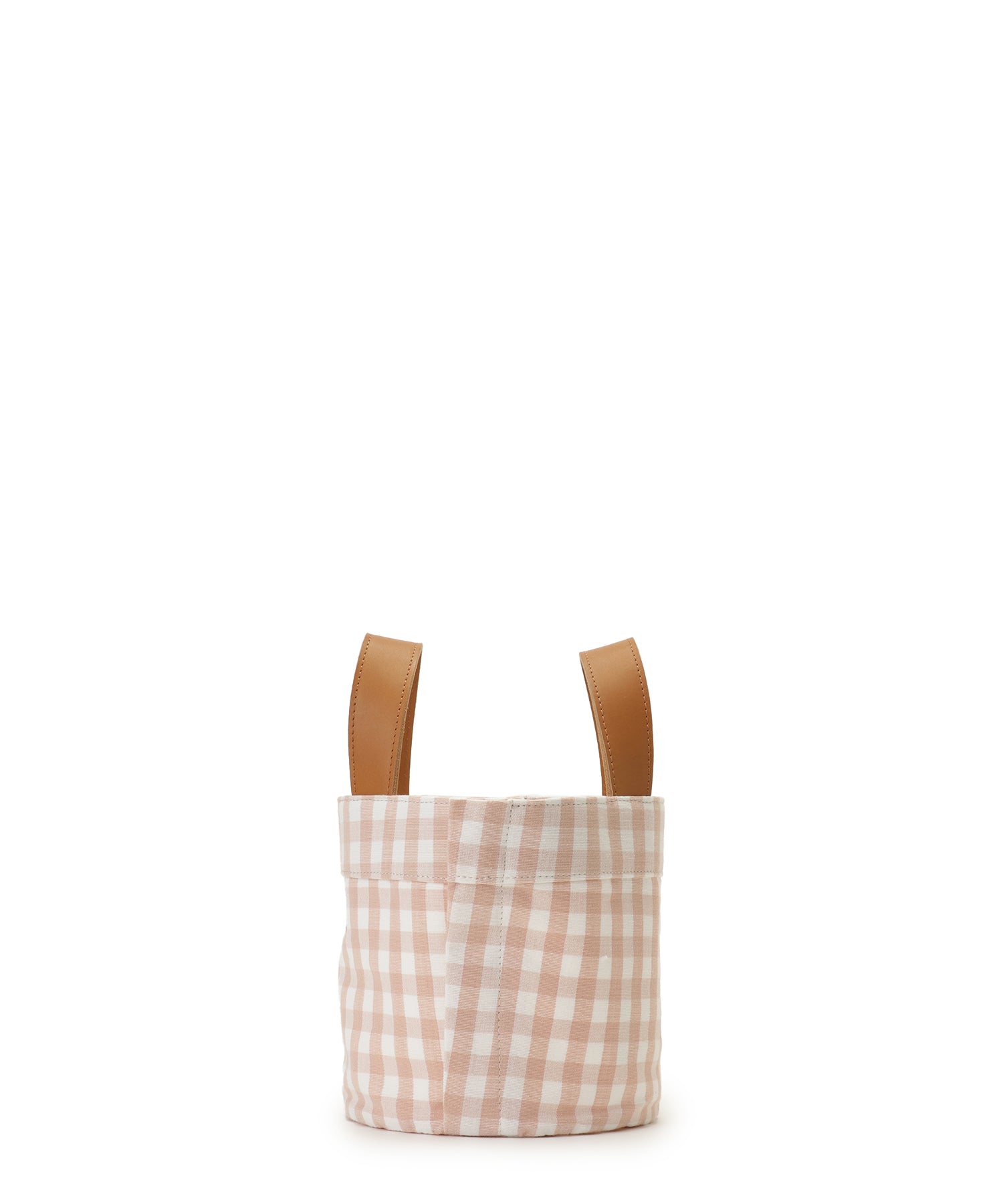 Gingham check tote XS— LUDLOW STORE