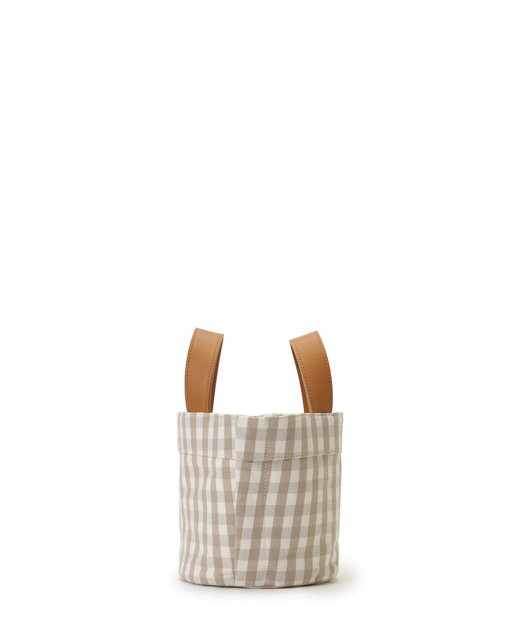 [WEB限定] Gingham check tote XS