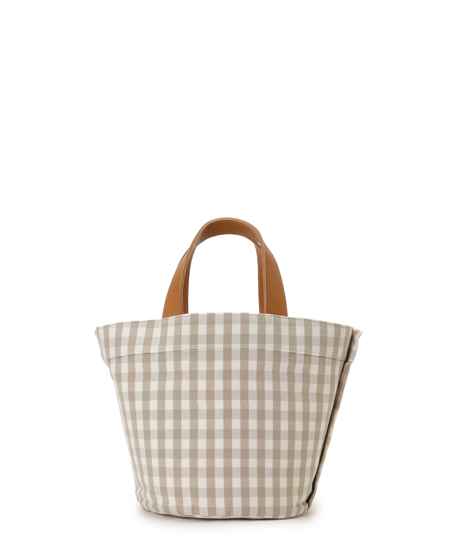 WEB限定] Gingham check tote S— LUDLOW STORE