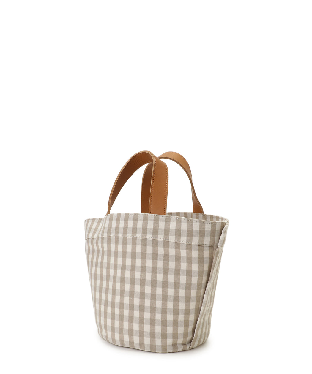 [WEB限定] Gingham check tote S