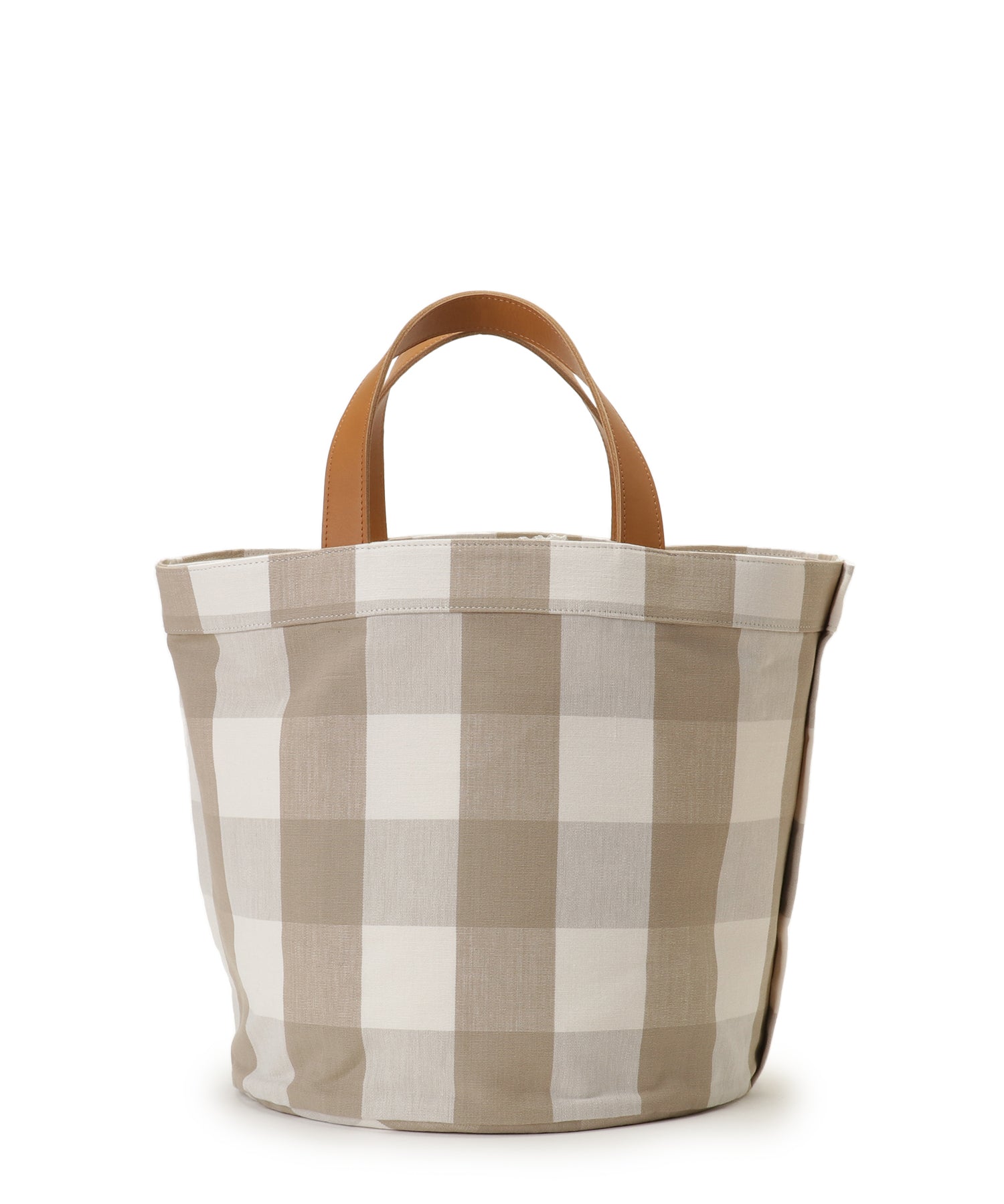 WEB限定] Gingham check tote L— LUDLOW STORE