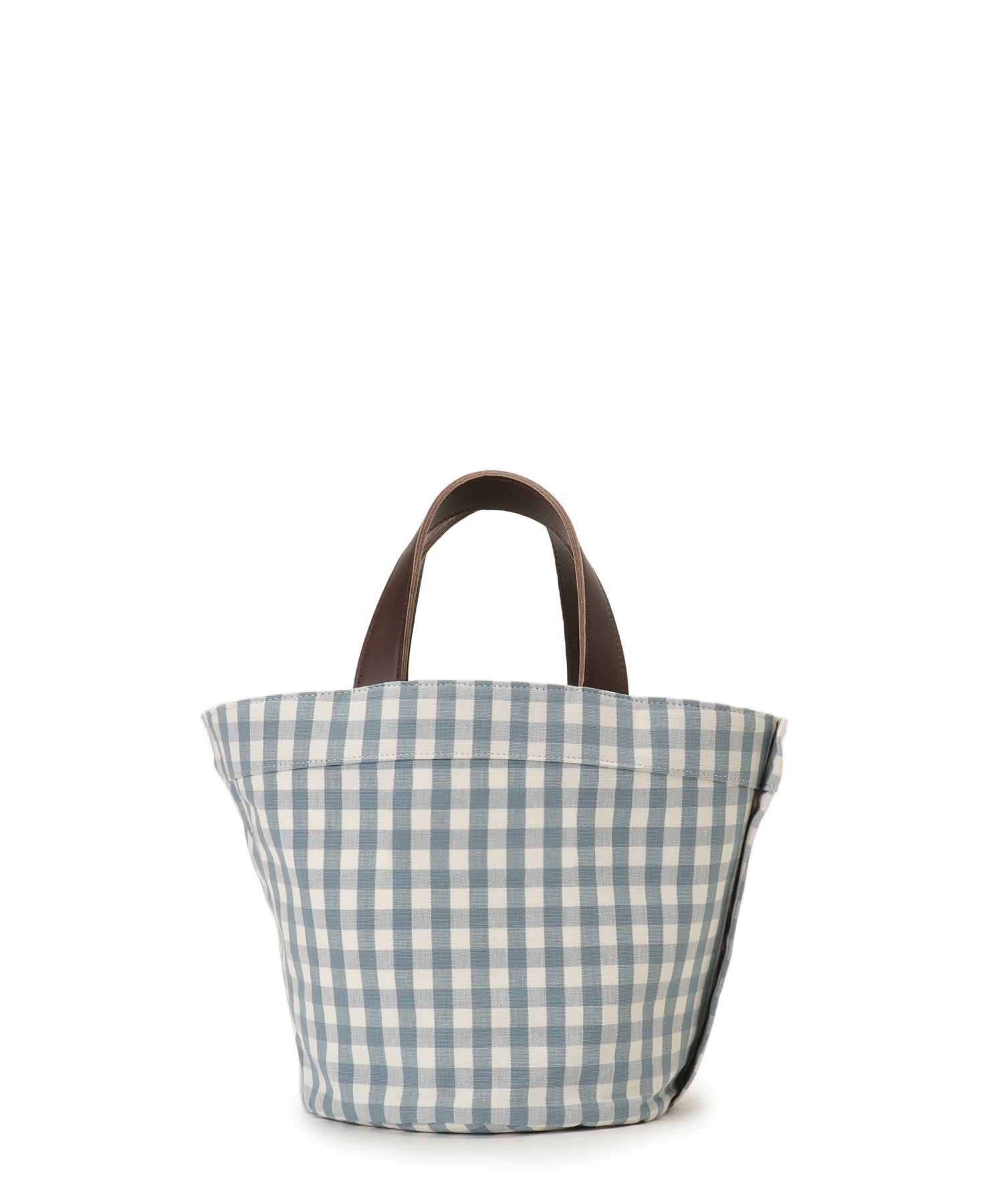 Gingham check tote S— LUDLOW STORE