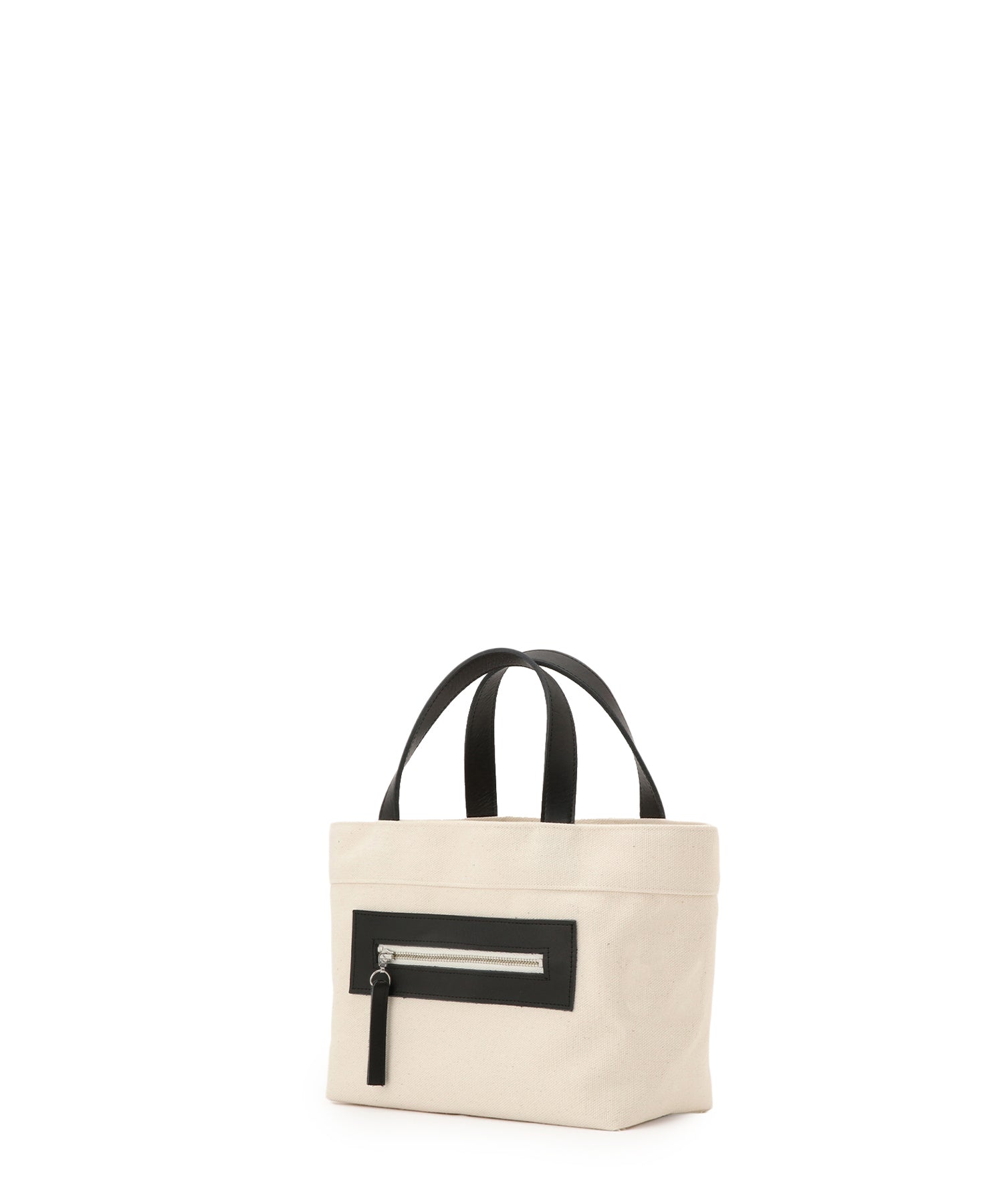 OEKAKI] Wide Canvas tote S (Black)— LUDLOW STORE