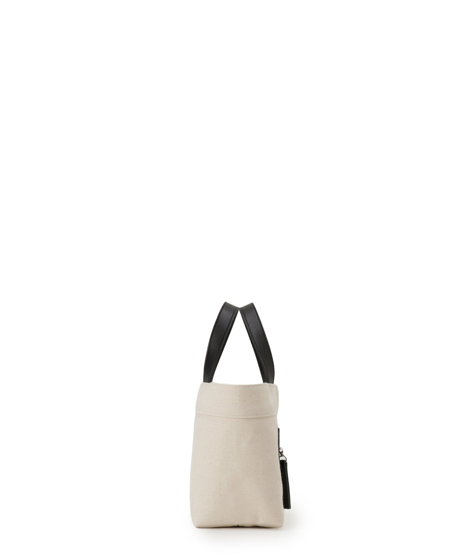 OEKAKI] Wide Canvas tote S (Black)— LUDLOW STORE