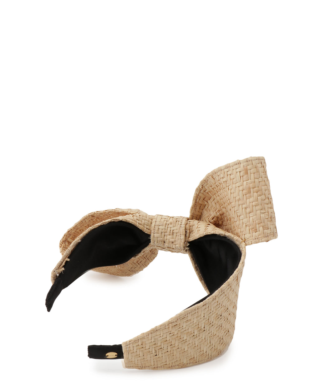 Raffia ribbon headband